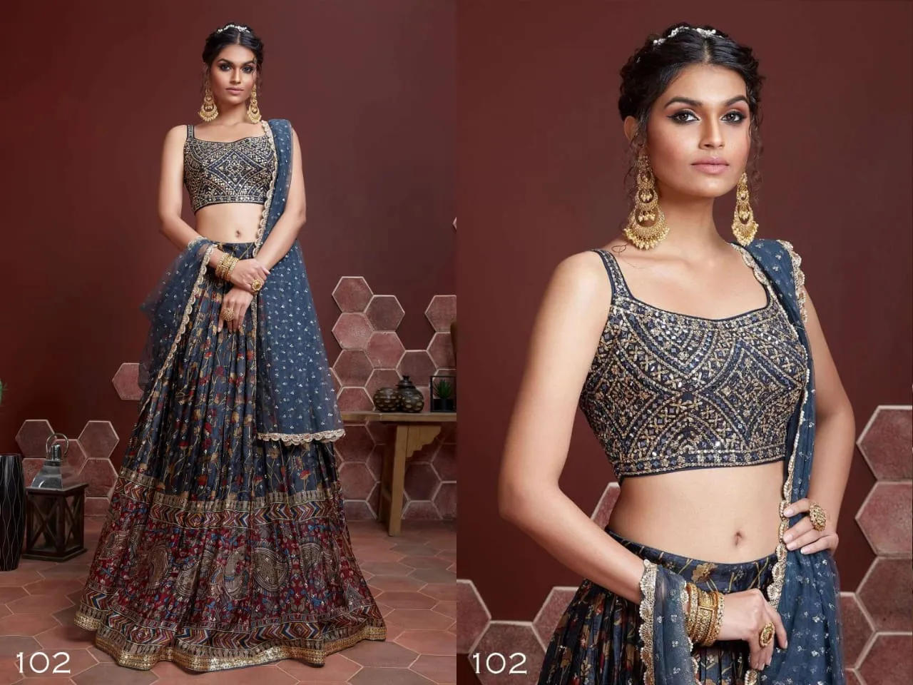 Leheriya Printed Lehenga Choli Zeel Vol 22 - Image 7