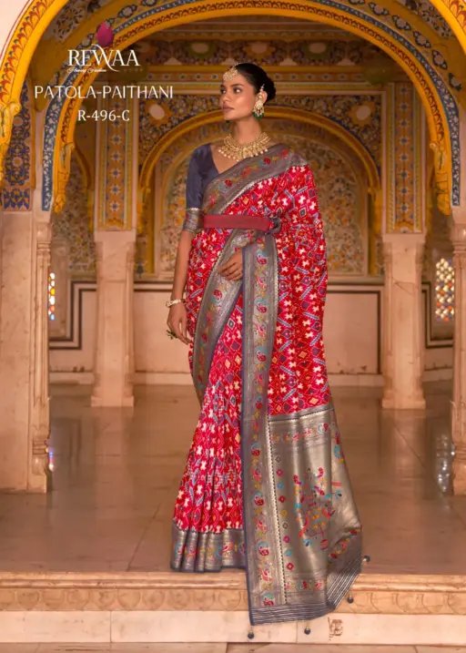 Patola Paithani Saree For Festive Wear