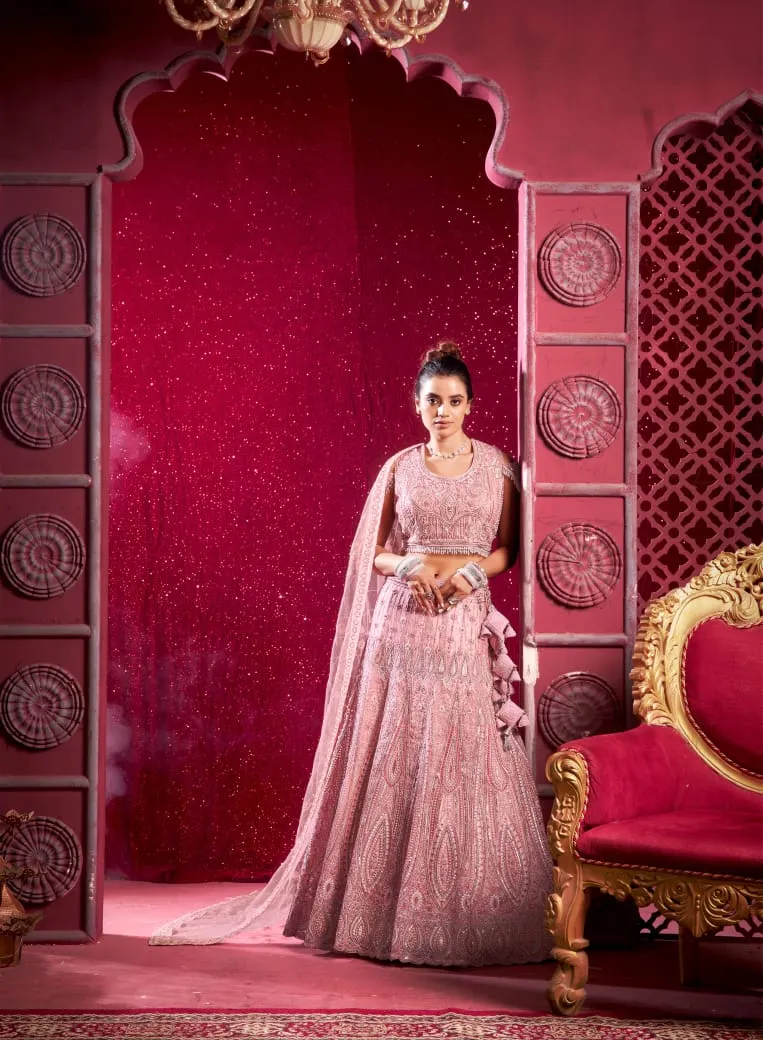 Premium Net Bridal Lehenga Choli Designs 2024 Ethnic Anantesh Bridal Couture Vol 4 - Image 2