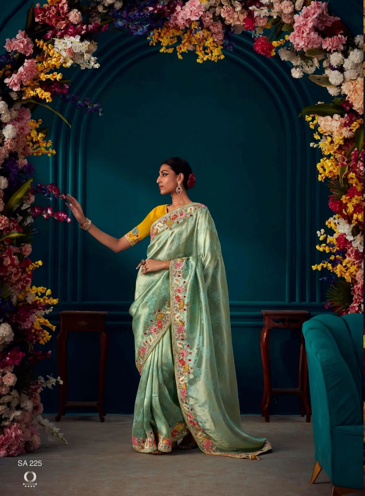 Pure Silk Wedding Wear Saree Kimora Tyohaar - Image 8