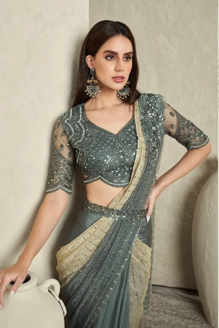 Ready To Wear Festive Saree Super Star 2