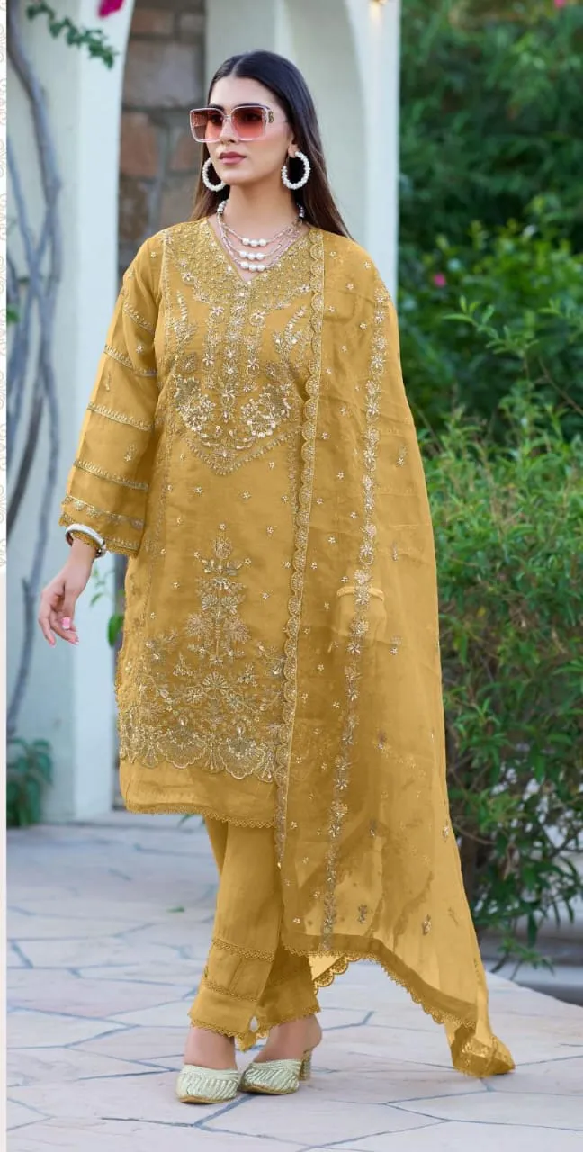 Shree Fabs Readymade Pakistani Suit 1242