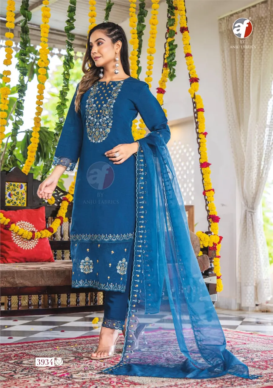 Straight Ethnic Kurti Set Anju Fabrics Sundari Vol-2 - Image 2