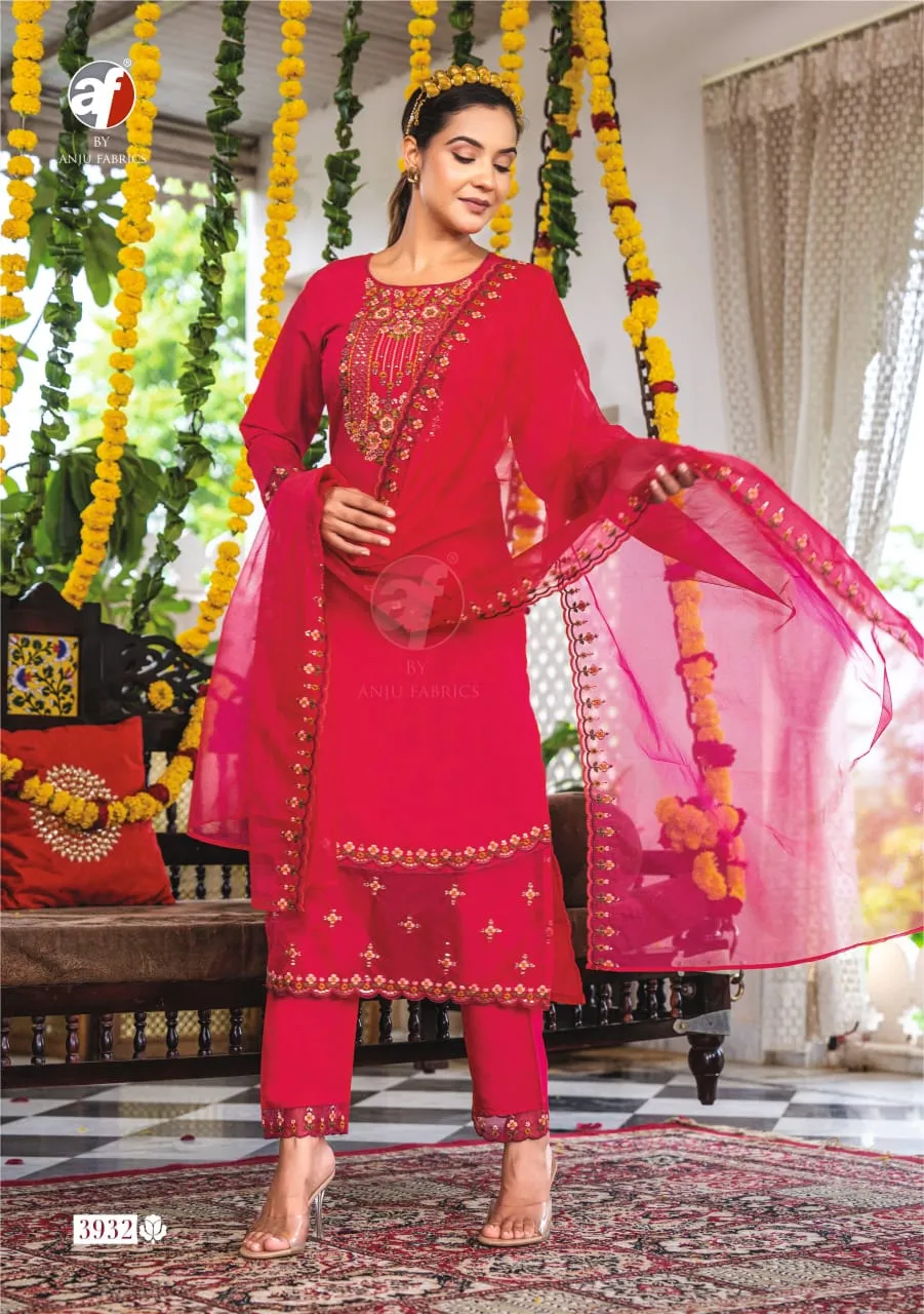 Straight Ethnic Kurti Set Anju Fabrics Sundari Vol-2 - Image 6