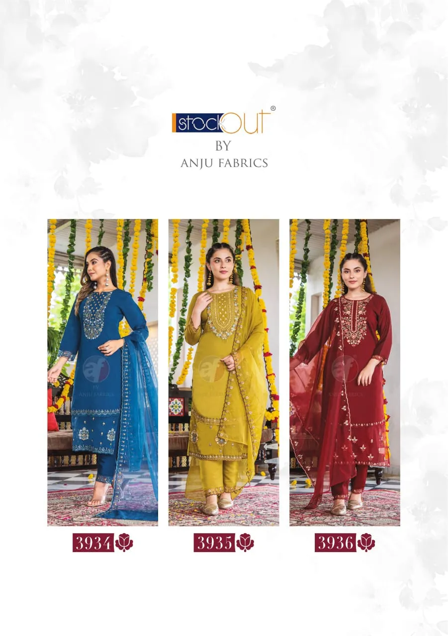 Straight Ethnic Kurti Set Anju Fabrics Sundari Vol-2 - Image 8
