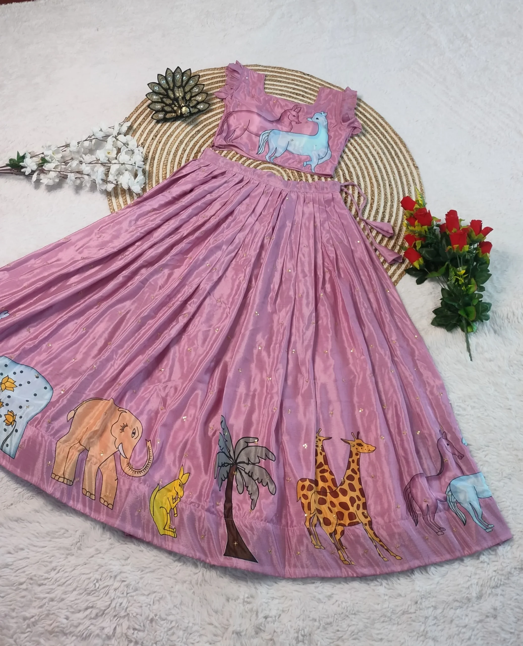 Trending Kalamkari Lehenga Choli - Image 5