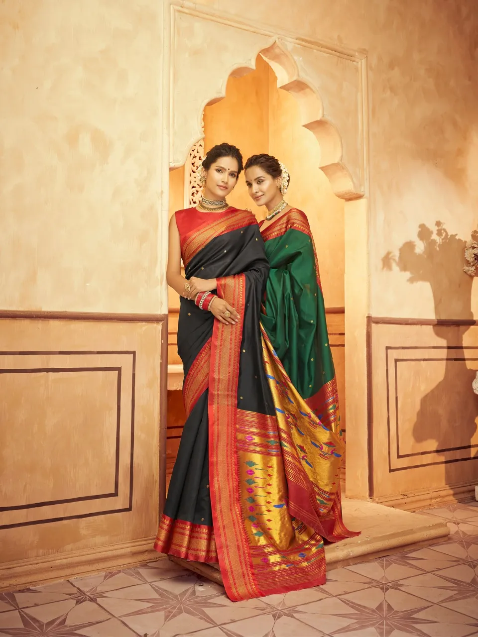 Traditional Paithani Silk Saree Rajpath Aniruddh Paithani