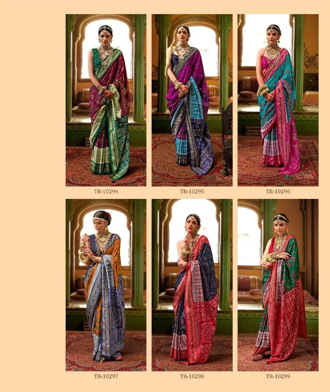 Traditional Silk Ethnic Saree With Heritage Print Rathyatra - Image 4
