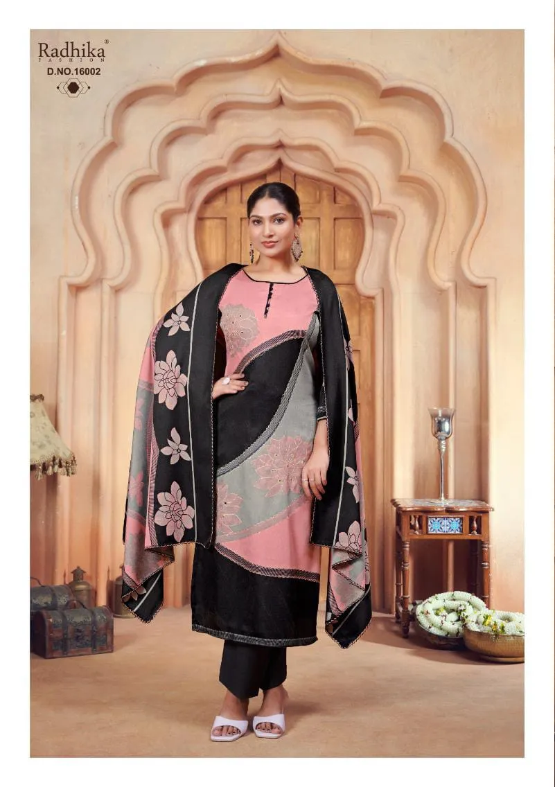 Lawn Cotton Dress Materials Radhika Fashion Jemina
