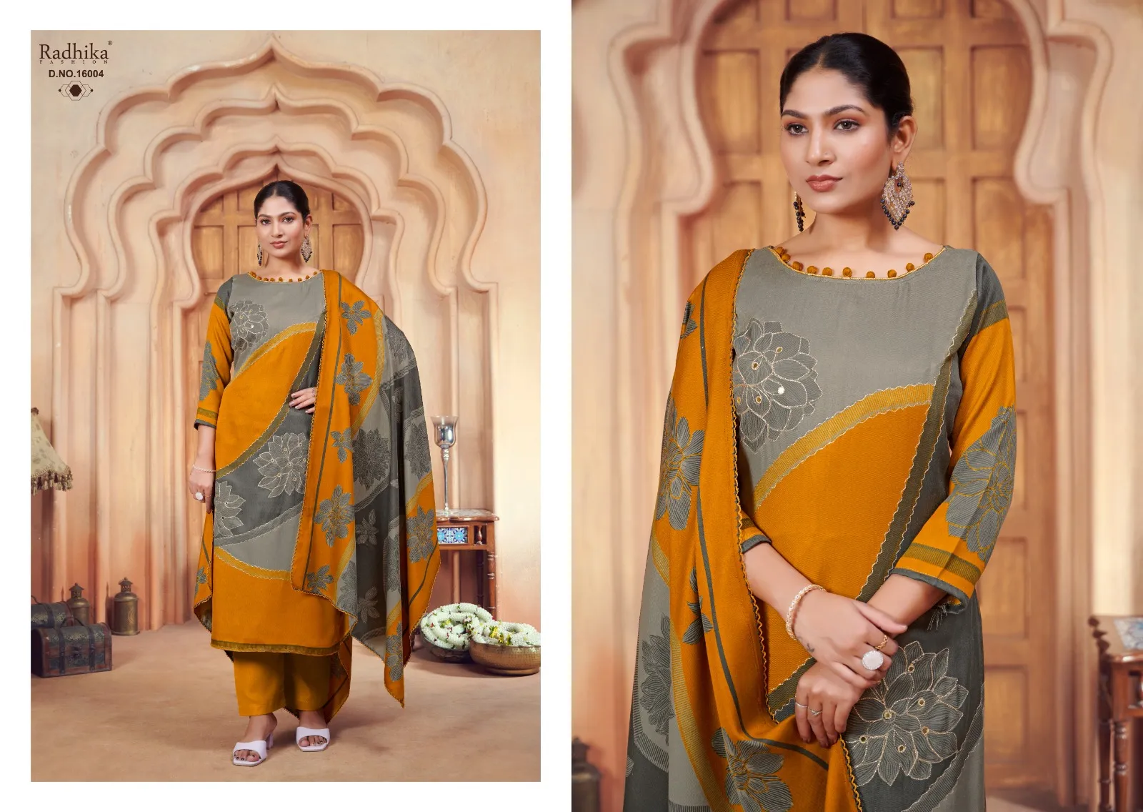 Lawn Cotton Dress Materials Radhika Fashion Jemina - Image 4