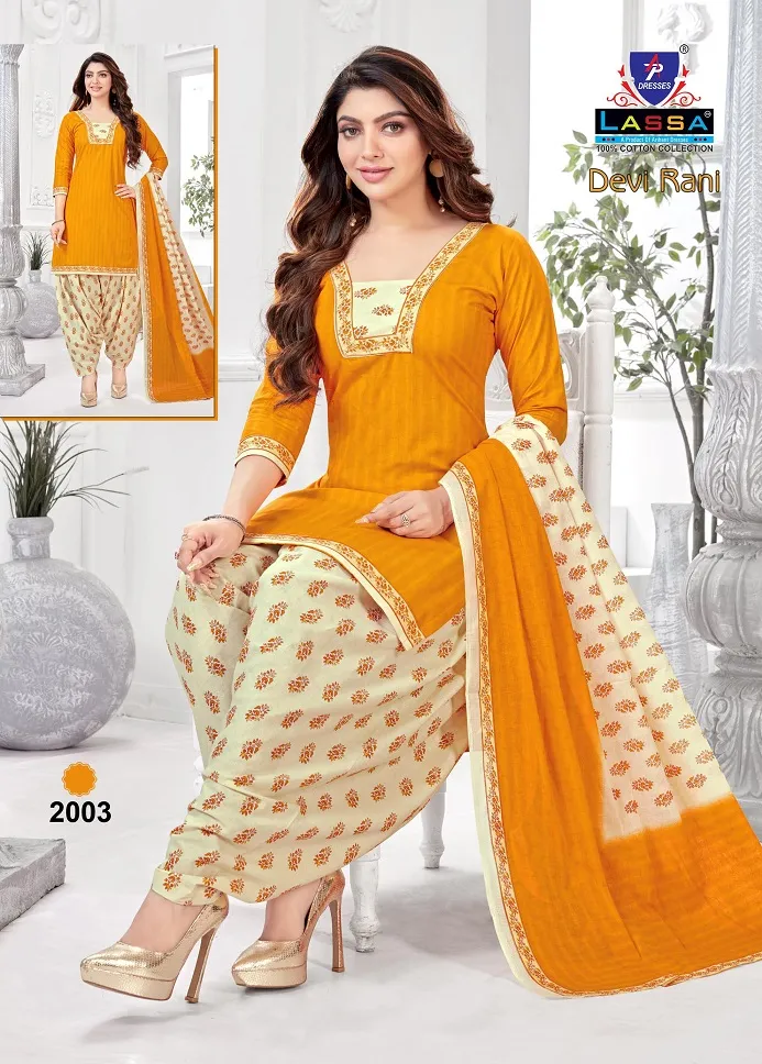 Arihant Lassa Devi Rani Vol 2 Cotton Unstitched Salwar Suit Wholesaler Summer Wear Ethnic Suits - Image 12