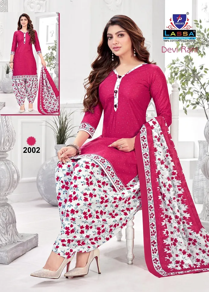 Arihant Lassa Devi Rani Vol 2 Cotton Unstitched Salwar Suit Wholesaler Summer Wear Ethnic Suits - Image 3
