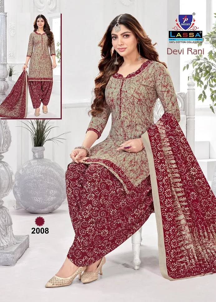 Arihant Lassa Devi Rani Vol 2 Cotton Unstitched Salwar Suit Wholesaler Summer Wear Ethnic Suits - Image 6