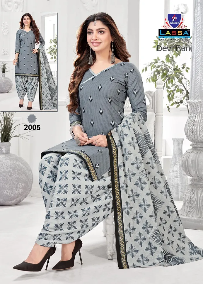 Arihant Lassa Devi Rani Vol 2 Cotton Unstitched Salwar Suit Wholesaler Summer Wear Ethnic Suits - Image 8