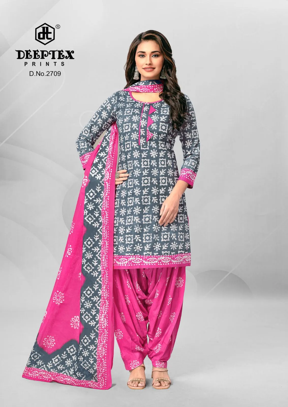 Deeptex Batik Plus Vol 27 Batik Printed Unstitched Salwar Suit Wholesaler - Image 10