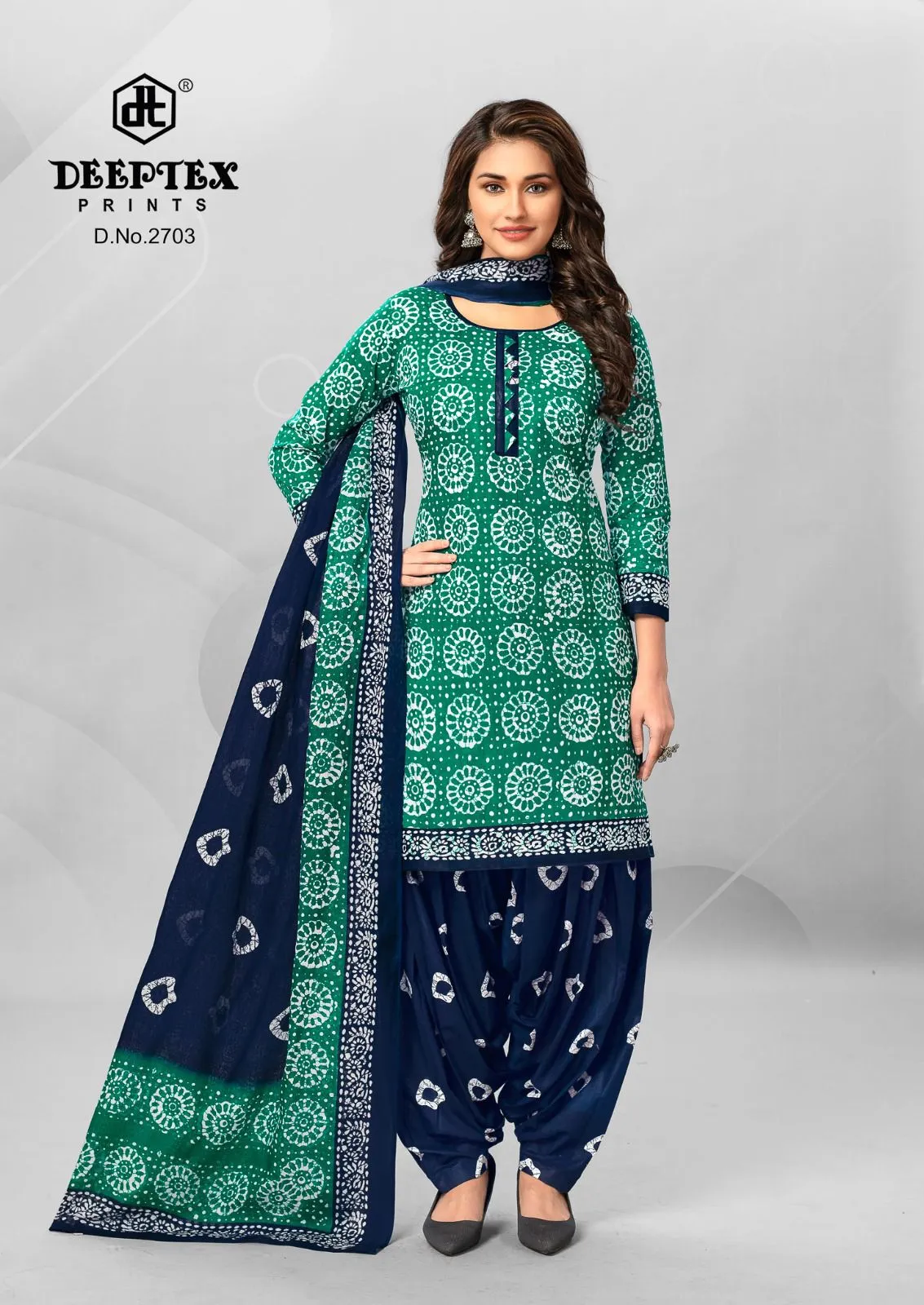 Deeptex Batik Plus Vol 27 Batik Printed Unstitched Salwar Suit Wholesaler - Image 11
