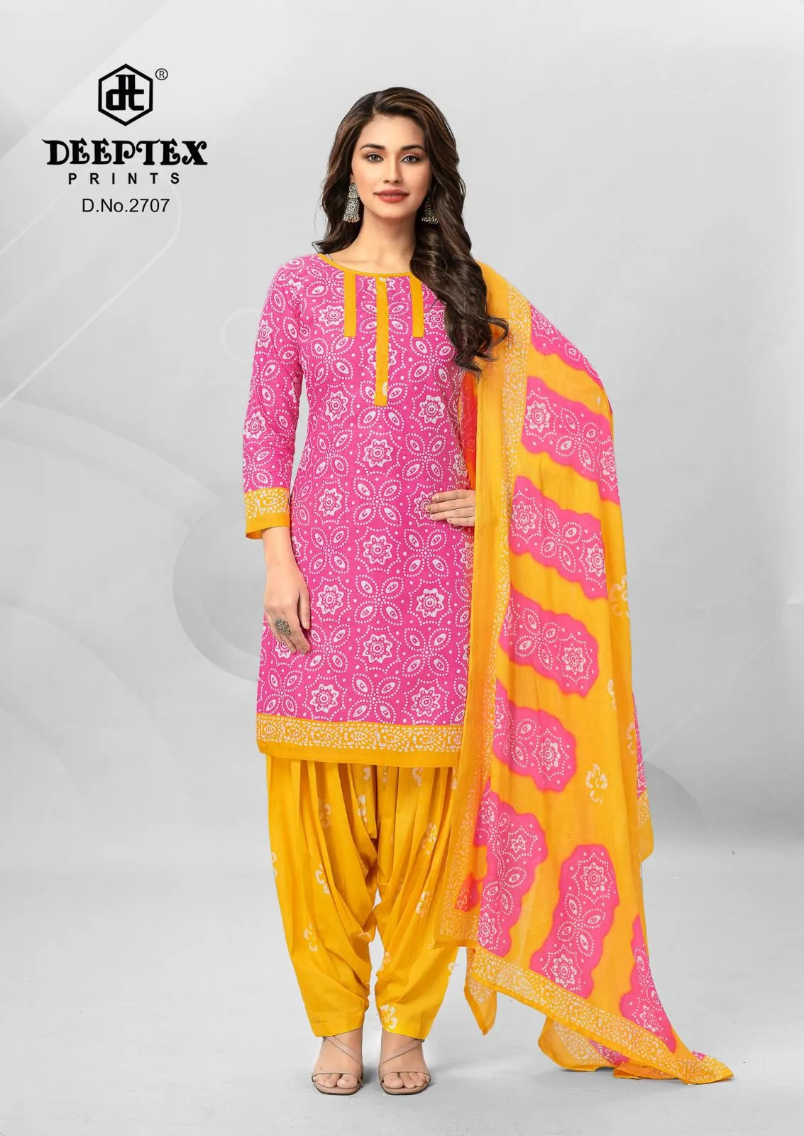 Deeptex Batik Plus Vol 27 Batik Printed Unstitched Salwar Suit Wholesaler - Image 2