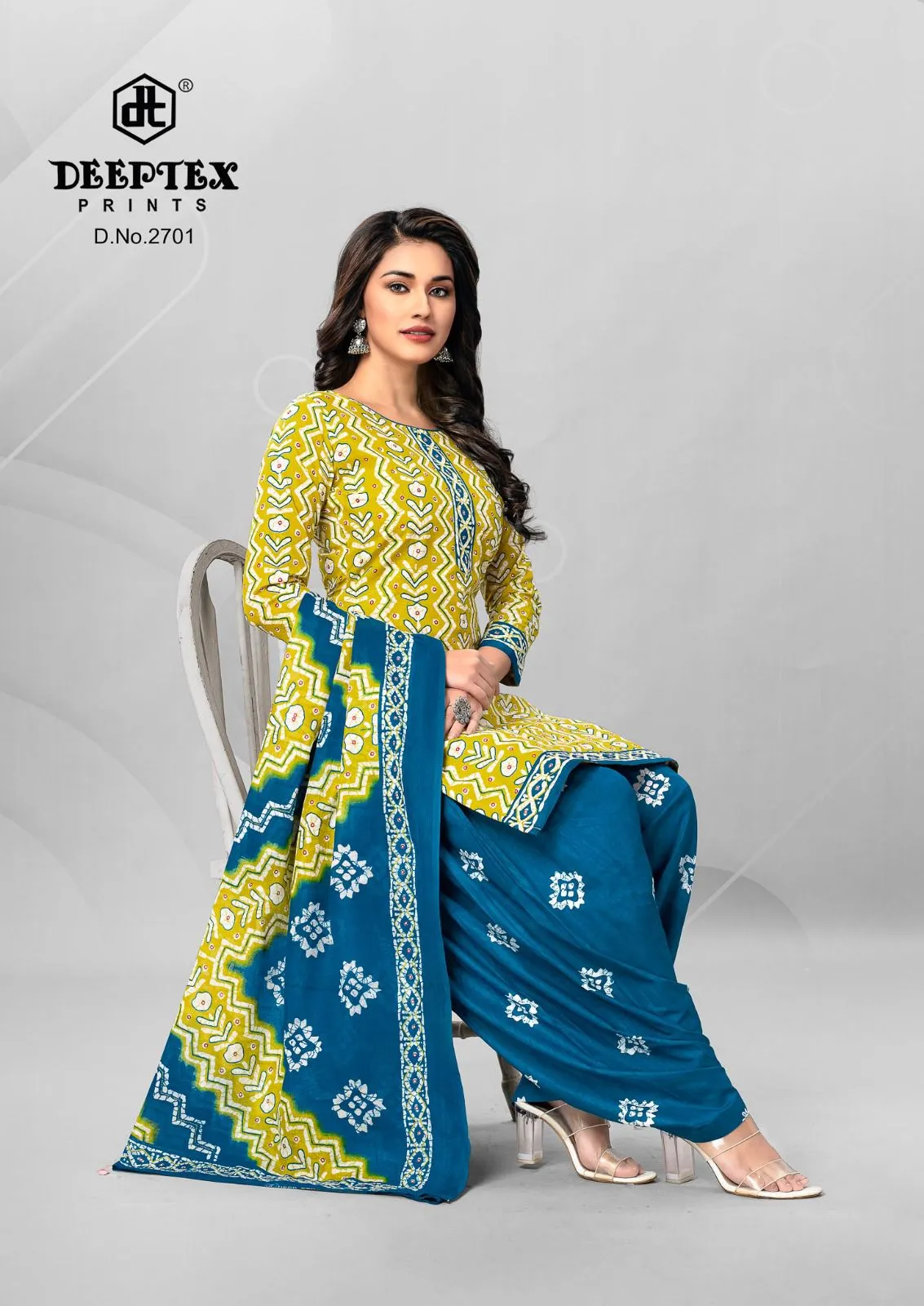 Deeptex Batik Plus Vol 27 Batik Printed Unstitched Salwar Suit Wholesaler - Image 5
