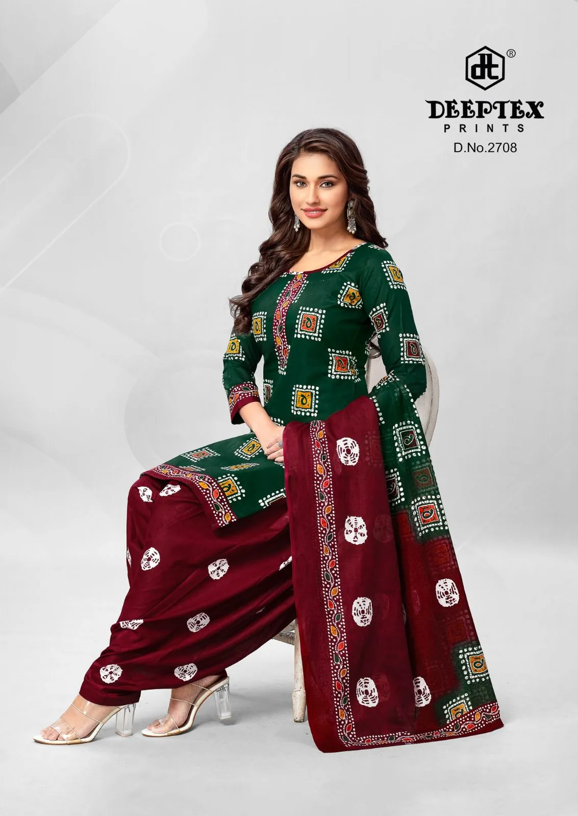 Deeptex Batik Plus Vol 27 Batik Printed Unstitched Salwar Suit Wholesaler - Image 6