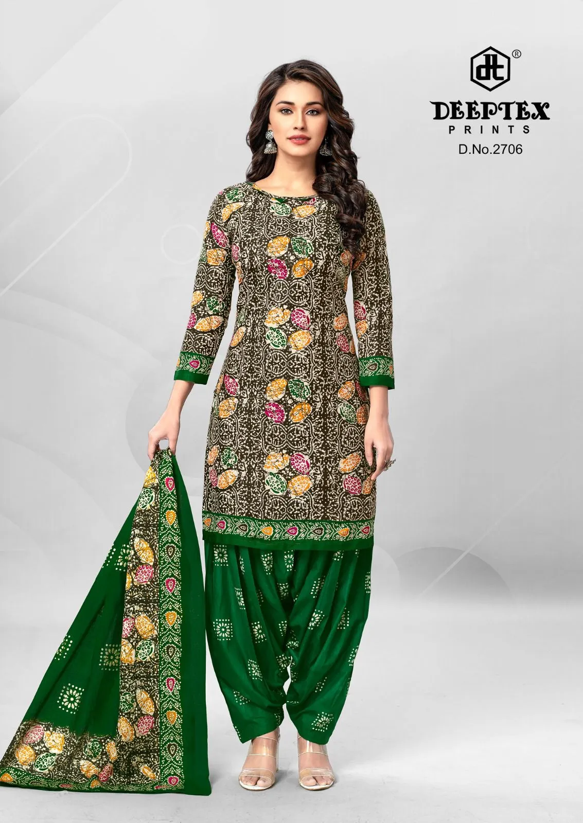 Deeptex Batik Plus Vol 27 Batik Printed Unstitched Salwar Suit Wholesaler - Image 7
