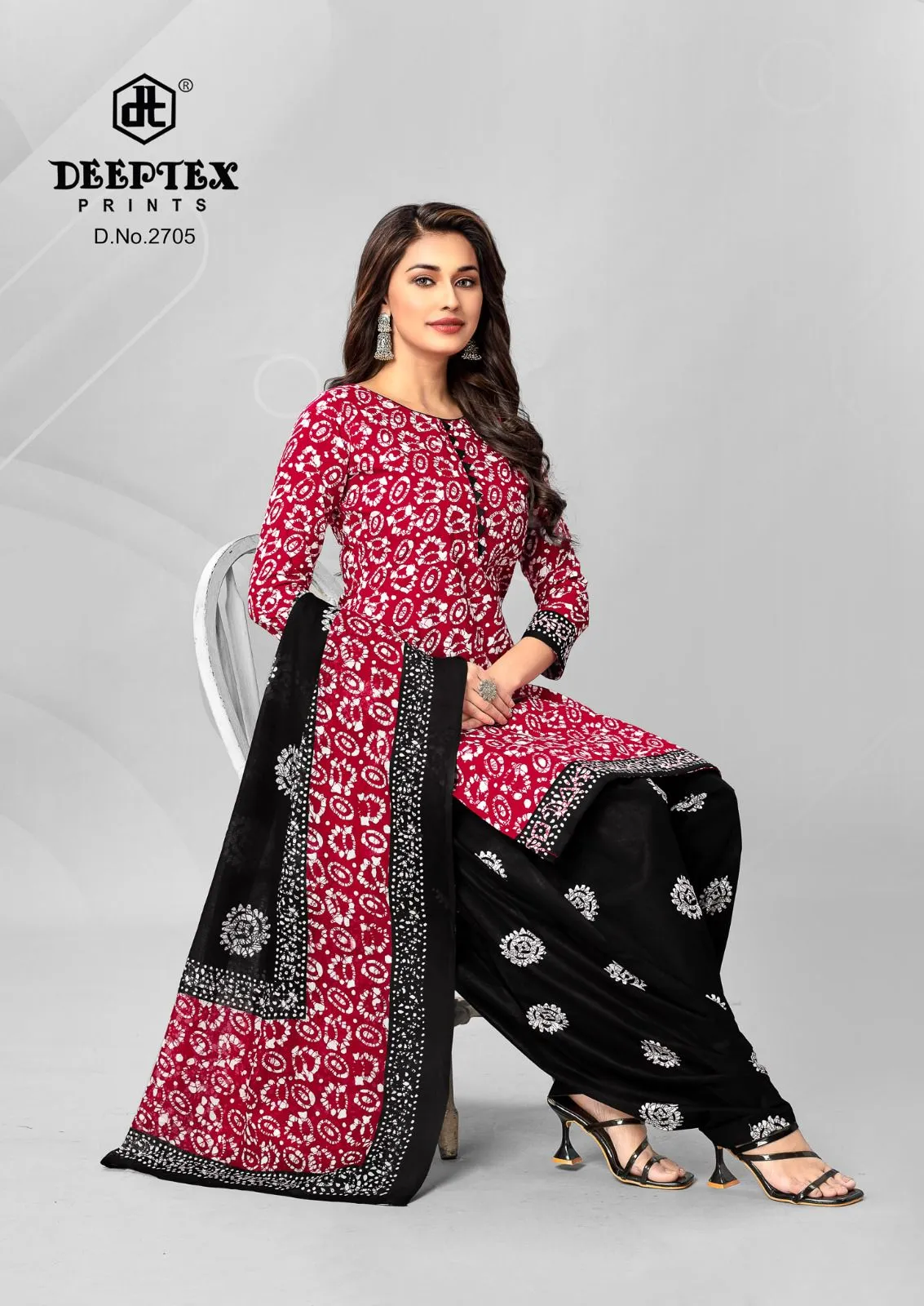 Deeptex Batik Plus Vol 27 Batik Printed Unstitched Salwar Suit Wholesaler - Image 8