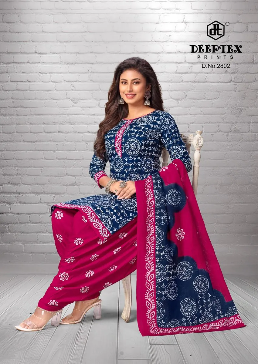 Deeptex Batik Plus Vol 28 Batik Printed Unstitched Salwar Suit Wholesaler - Image 3