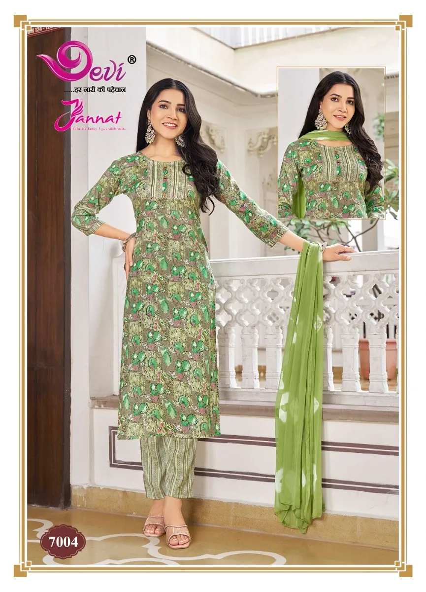 Devi Jannat Vol 7 Readymade Wholesale Suit Supplier Surat - Image 11