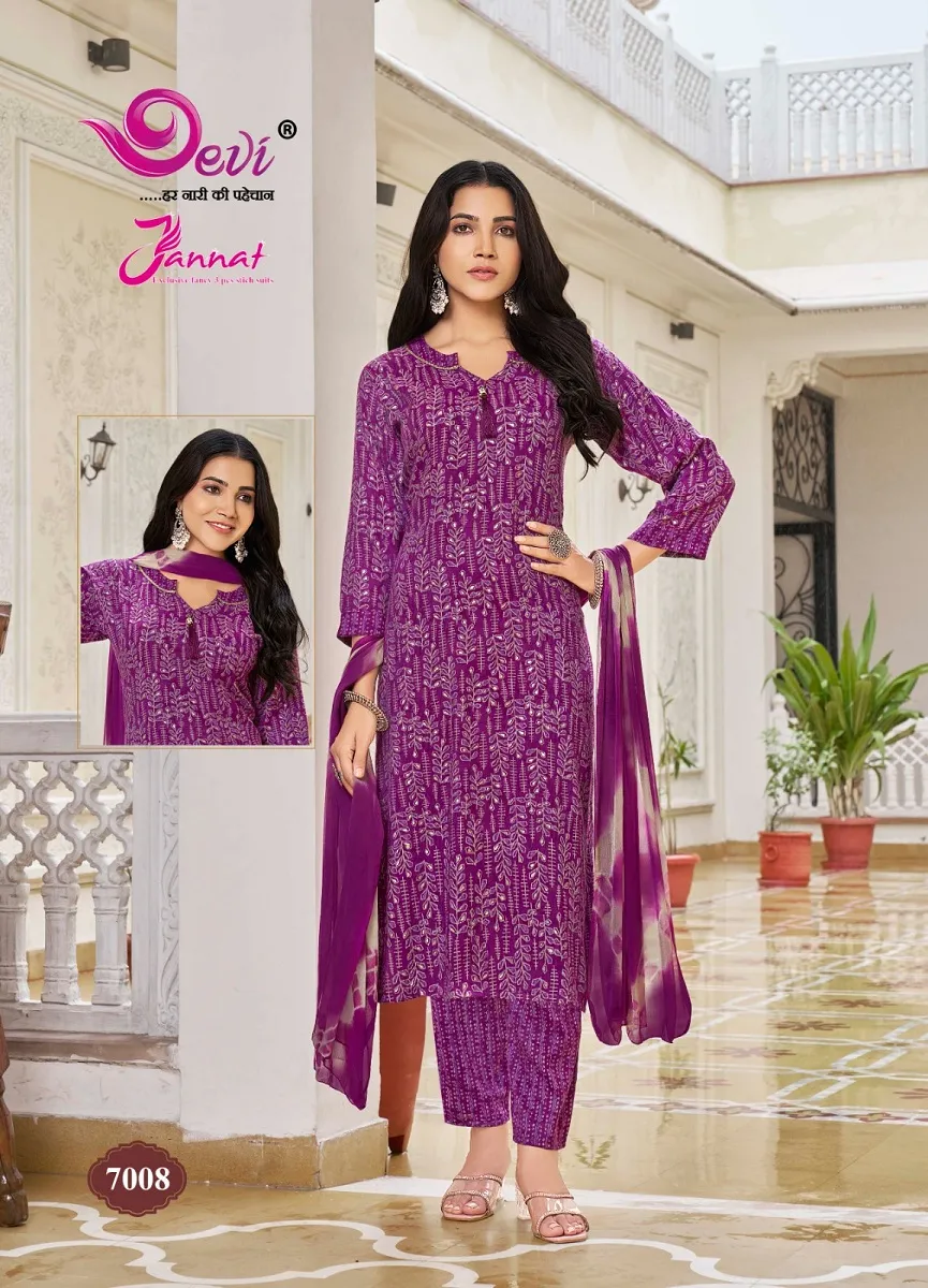 Devi Jannat Vol 7 Readymade Wholesale Suit Supplier Surat - Image 6