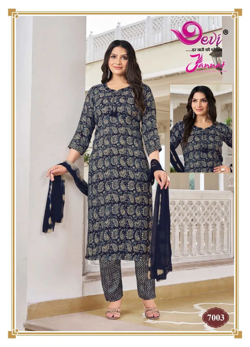 Devi Jannat Vol 7 Readymade Wholesale Suit Supplier Surat - Image 9