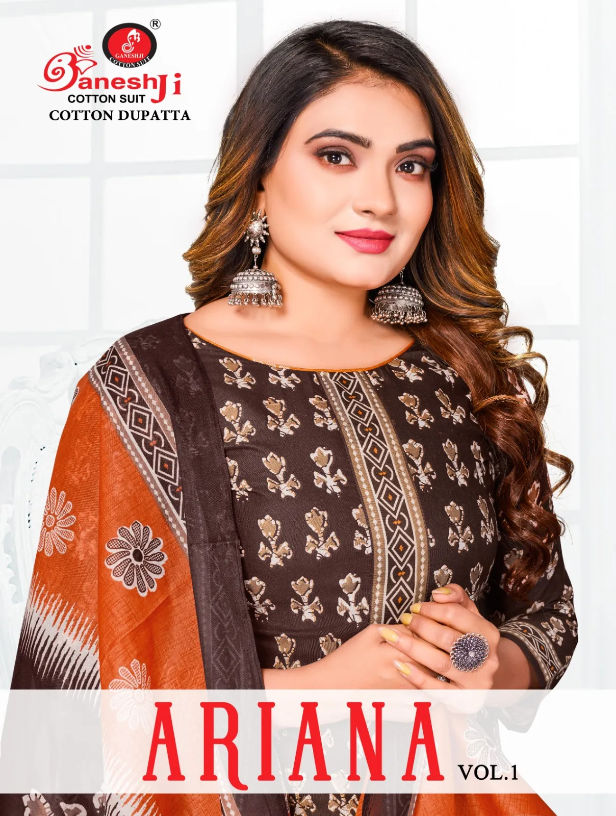 Wholesale Catalogue Supplier of Ganeshji Brand Ariana Vol 01