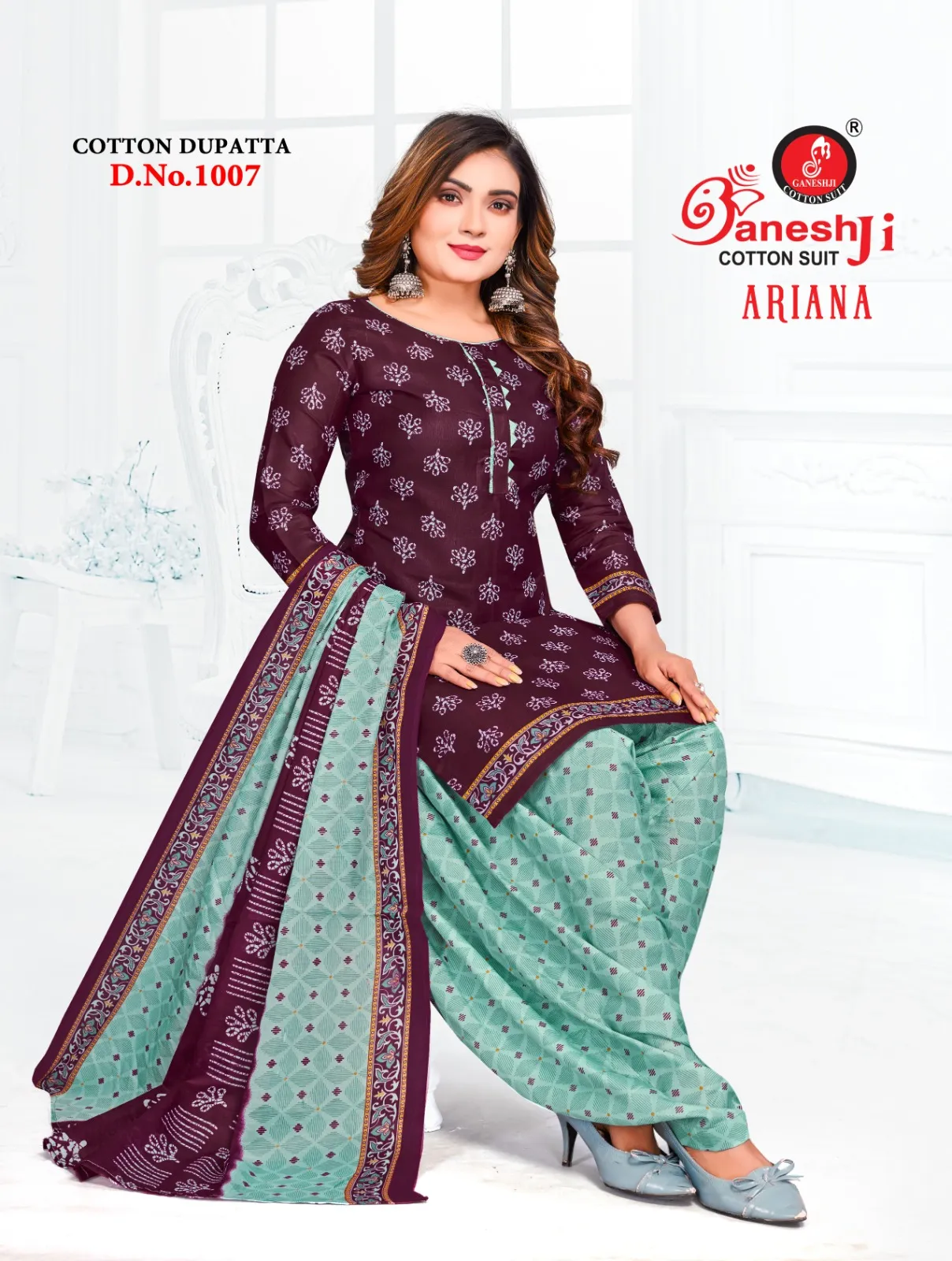 Wholesale Catalogue Supplier of Ganeshji Brand Ariana Vol 01 - Image 2