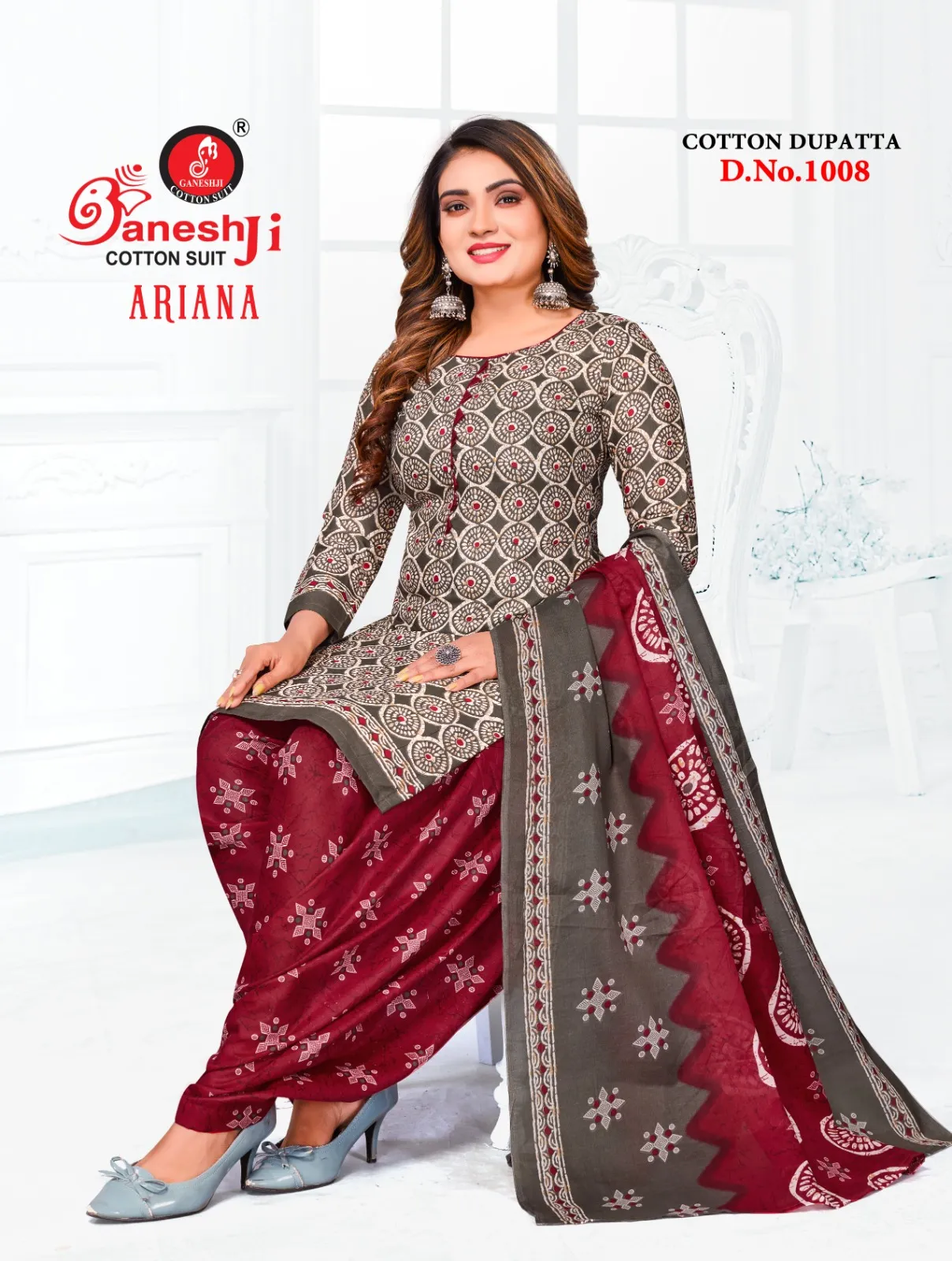 Wholesale Catalogue Supplier of Ganeshji Brand Ariana Vol 01 - Image 6