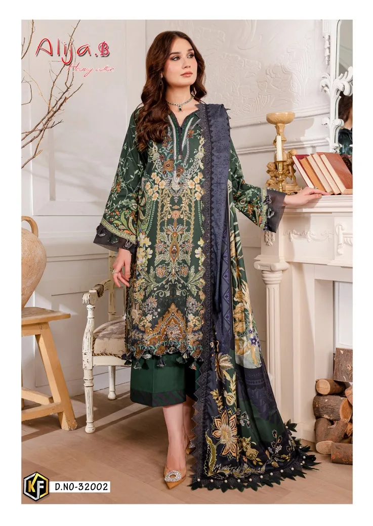Keval Alija Vol 32 Heavy Cotton Printed Pakistani Fashion Salwar Suit Wholesaler - Image 2