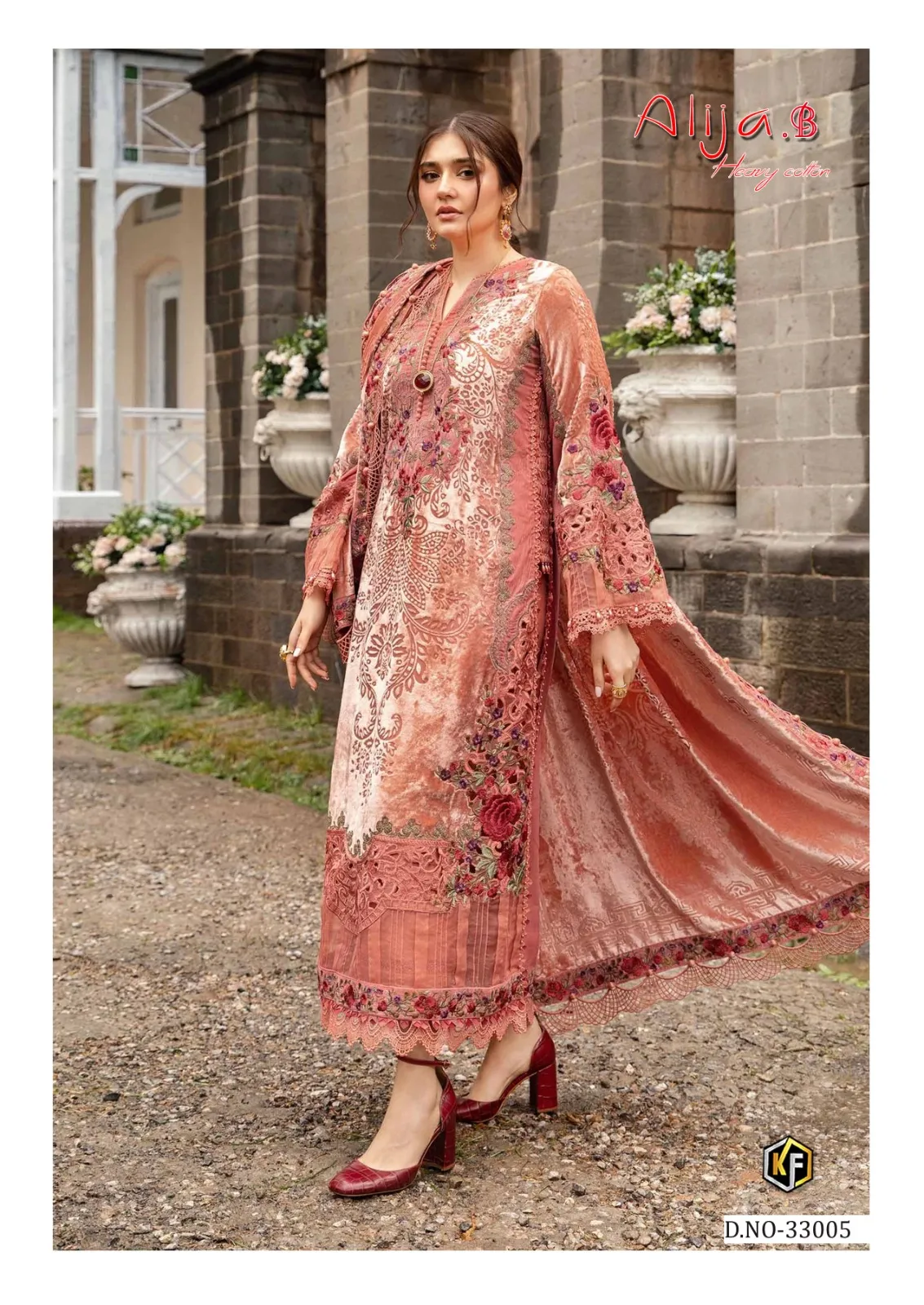 KevalFab Alija.B Vol 33 Summer Wear Pakistani Printed Salwar Suit Wholesaler - Image 5