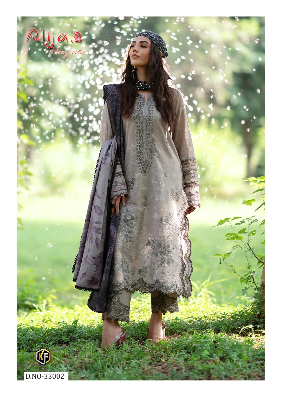 KevalFab Alija.B Vol 33 Summer Wear Pakistani Printed Salwar Suit Wholesaler - Image 8