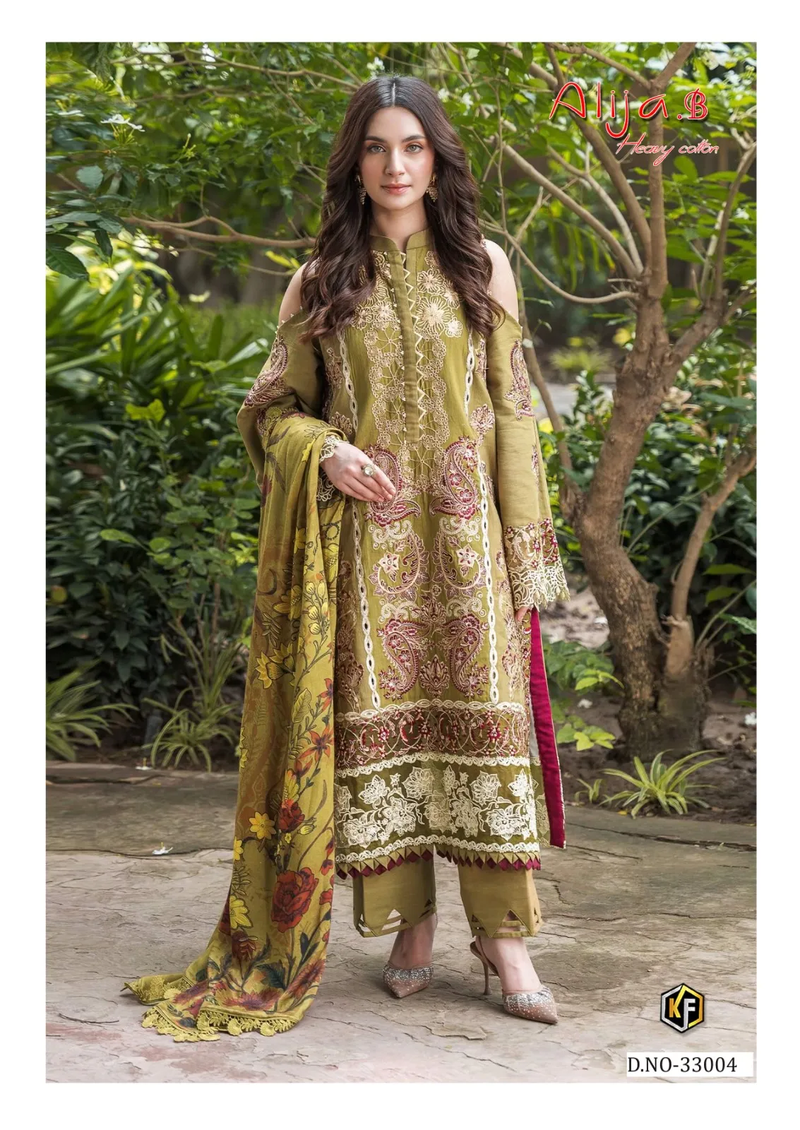 KevalFab Alija.B Vol 33 Summer Wear Pakistani Printed Salwar Suit Wholesaler - Image 9