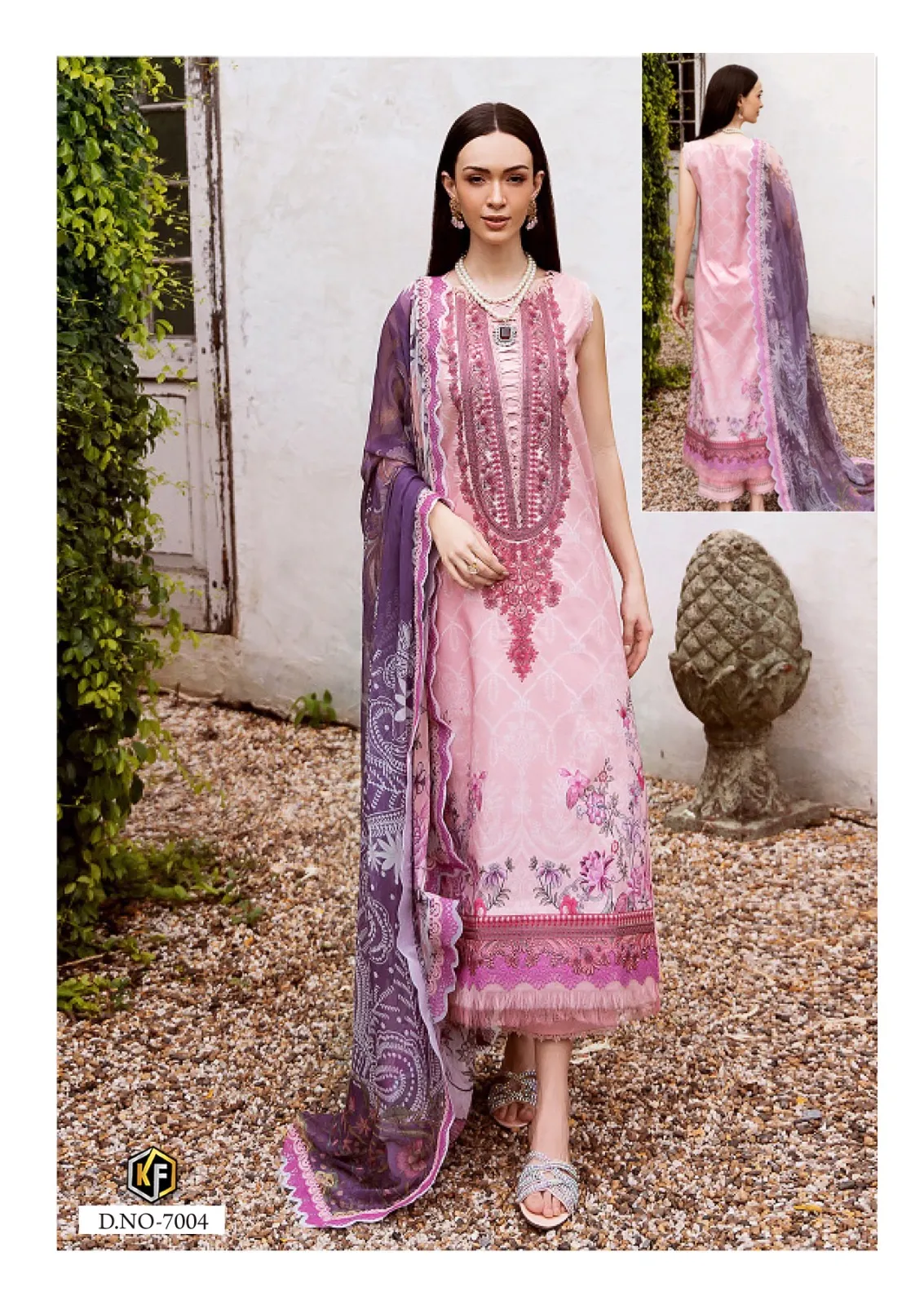 Wholesaler Of Kevalfab Rangrez Vol 7 Pakistani Style Cotton Printed Salwar Suit - Image 5