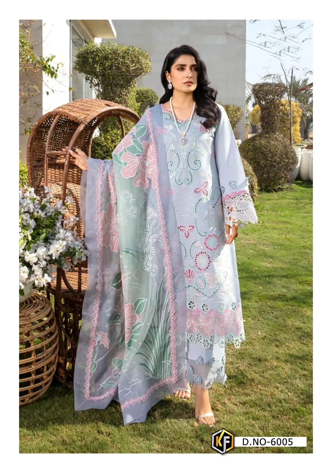KevalFab Soha Nazir Vol 06 Summer Wear Pakistani Style Printed Salwar Suit Wholesaler - Image 6