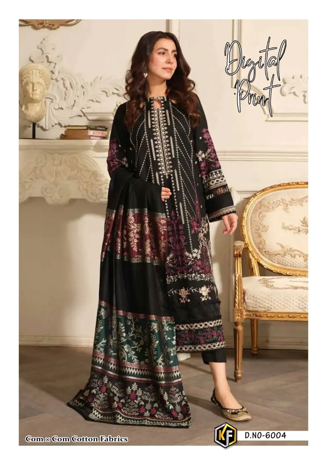 KevalFab Soha Nazir Vol 06 Summer Wear Pakistani Style Printed Salwar Suit Wholesaler - Image 7