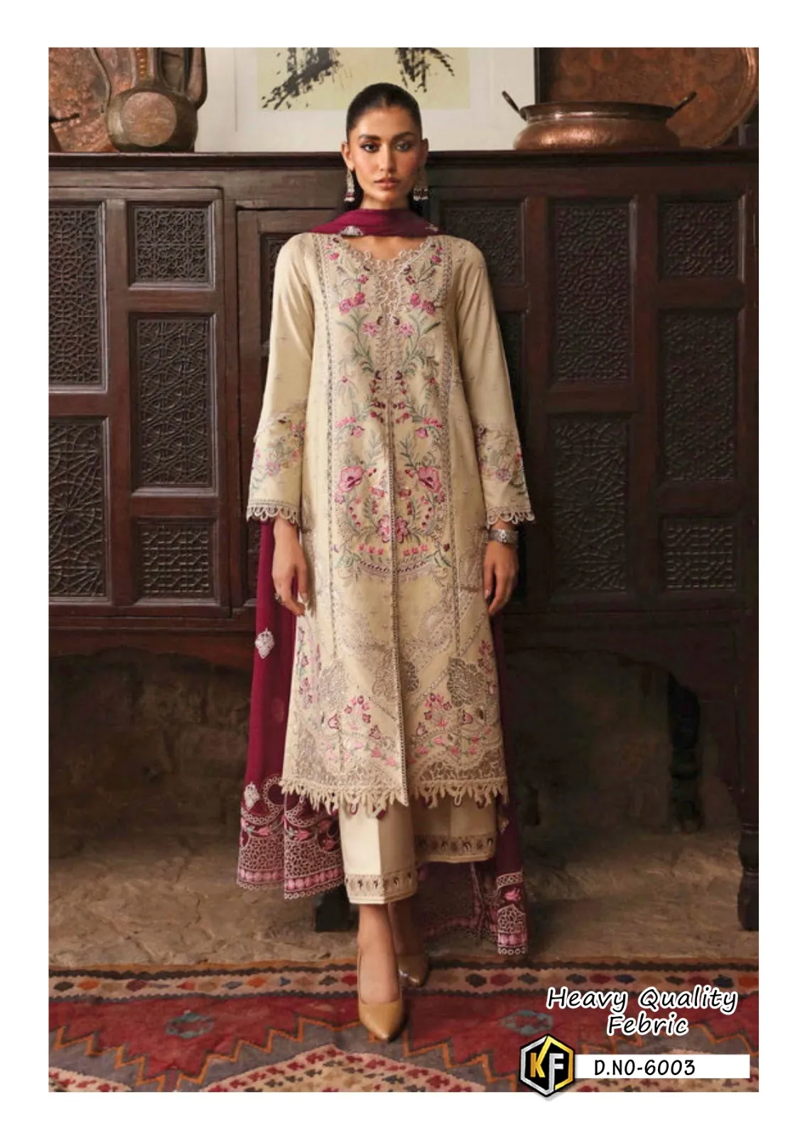 KevalFab Soha Nazir Vol 06 Summer Wear Pakistani Style Printed Salwar Suit Wholesaler - Image 8