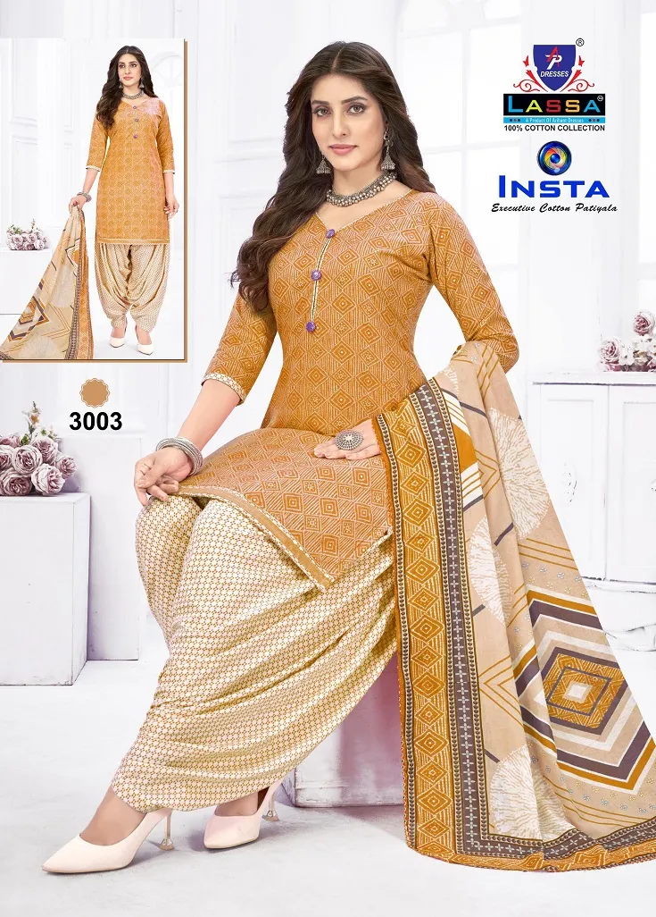Lassa Insta Vol 3 Cotton Printed Salwar Suit Wholesaler - Image 12