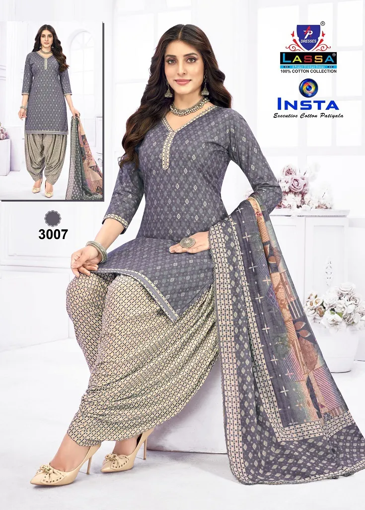 Lassa Insta Vol 3 Cotton Printed Salwar Suit Wholesaler - Image 2
