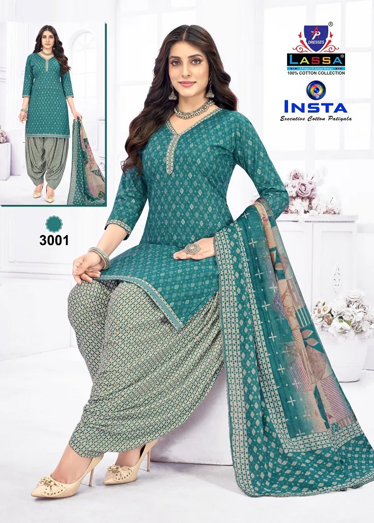 Lassa Insta Vol 3 Cotton Printed Salwar Suit Wholesaler - Image 5
