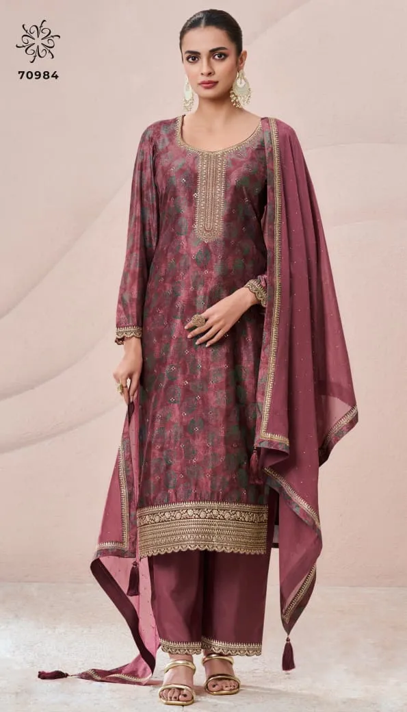 Vinay Fashion Kuleesh Pahal 2 Straight Ethnic Suit Wholesale Catalogue - Image 4