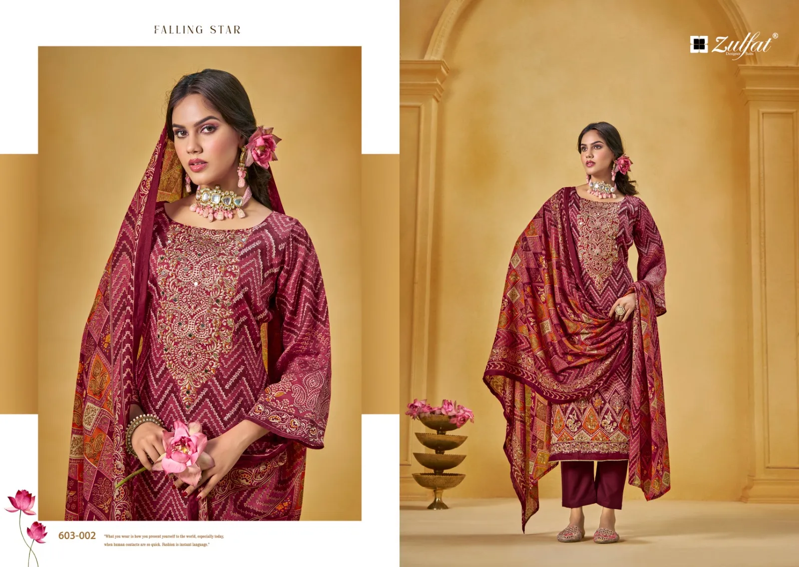 Zulfat Designer Sajni Vol 3 Jaam Cotton Printed Daily Wear Suit - Image 6