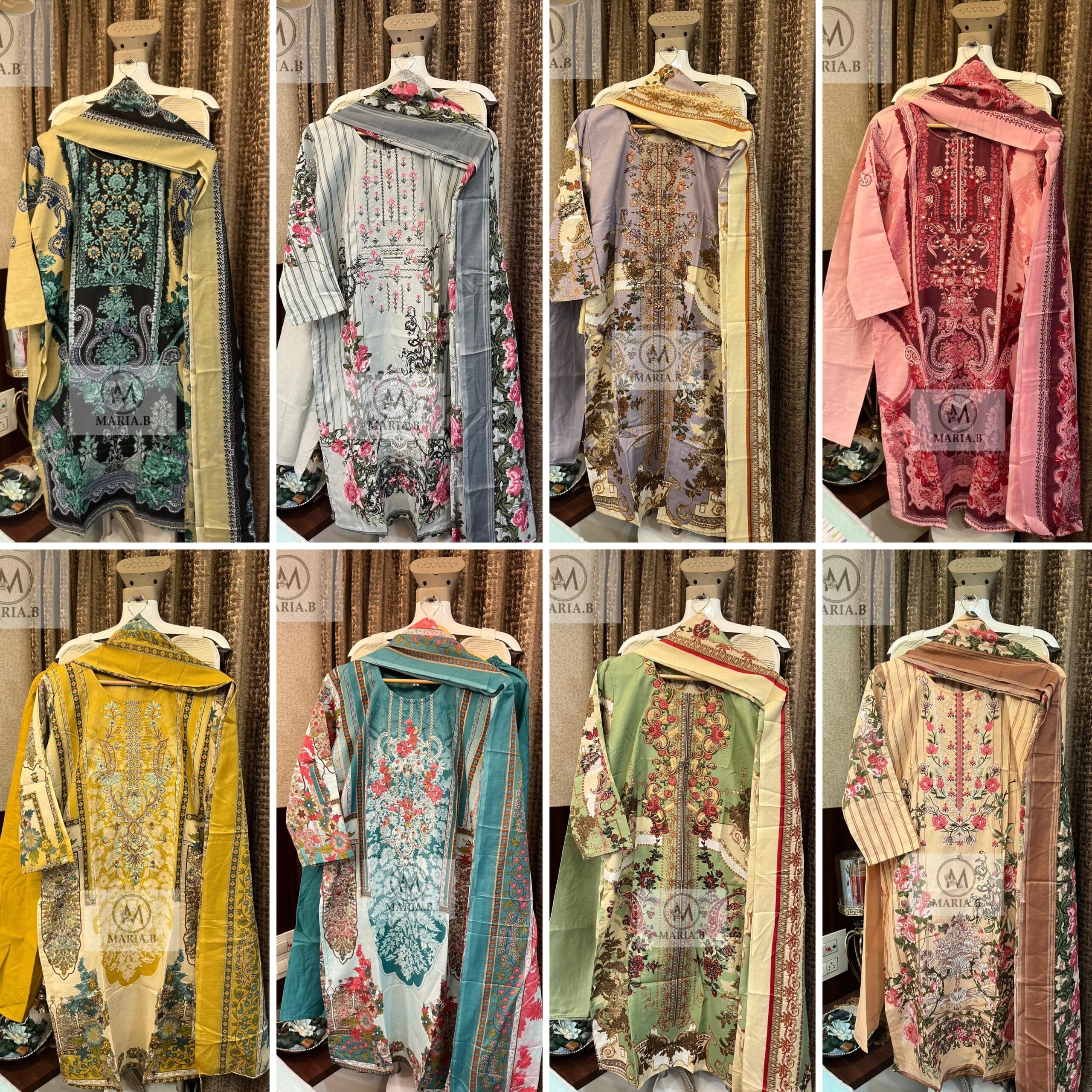 Maria b Stitch Vol15 Pakistani Stitched Cotton Suits - Image 5