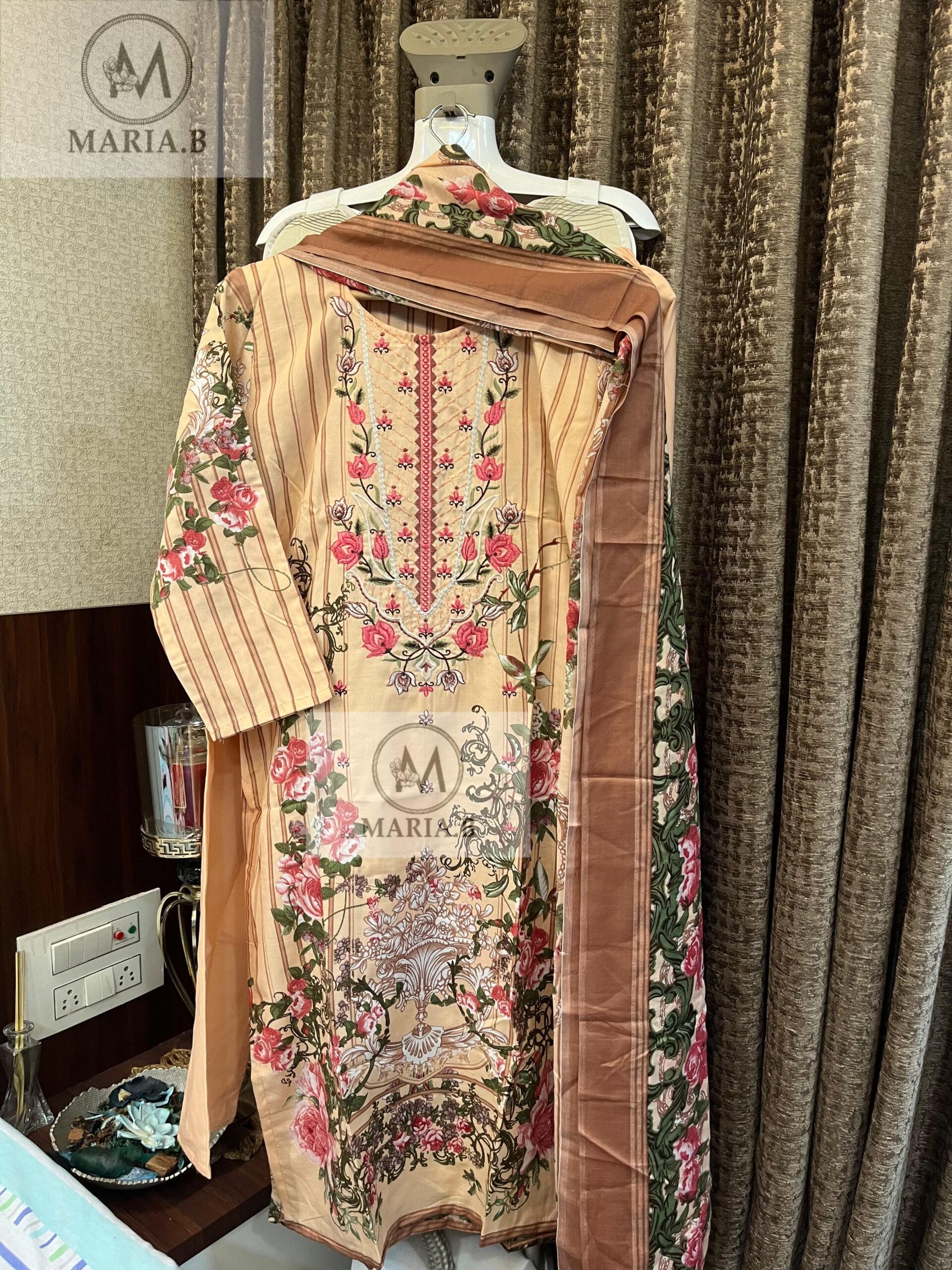 Maria b Stitch Vol15 Pakistani Stitched Cotton Suits