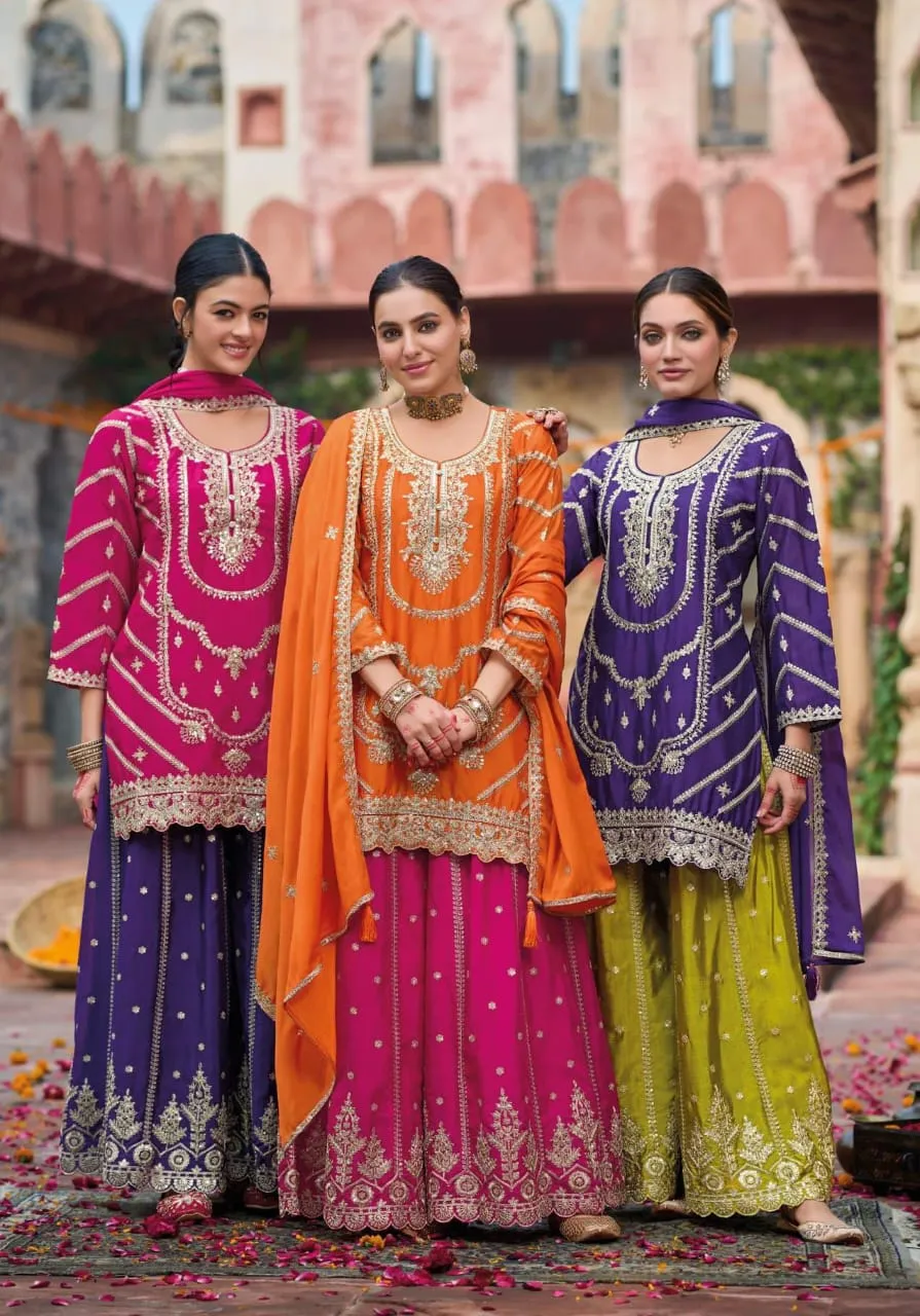 Kanak By Eba Stylish Pakistani Sahara Suit Eid Wear Design