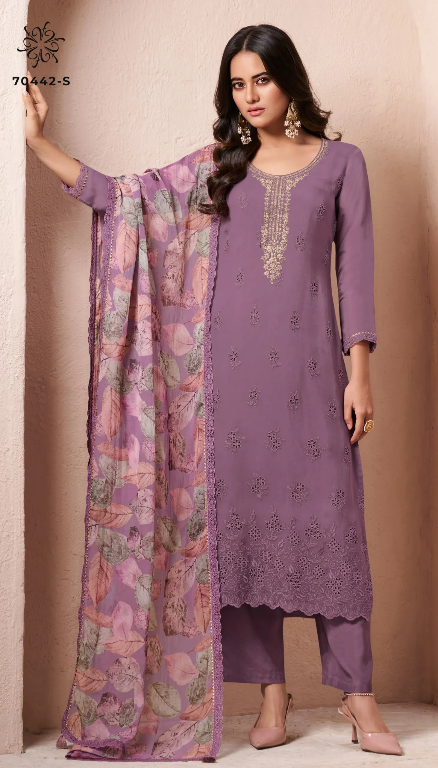 Vinay Fashion Kuleesh Khwaab Catalog Wholesale Organza Suit For Ramzan Eid - Image 5