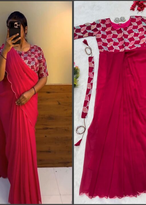Readymade Saree Gown Collection
